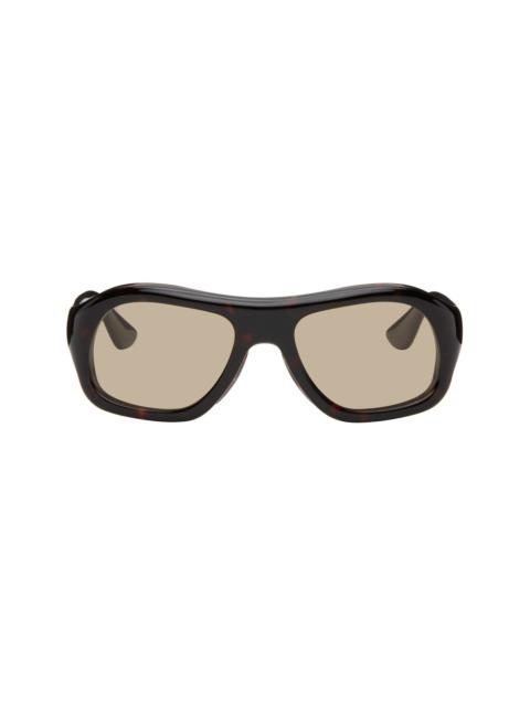 PORT TANGER Brown Gray Sunglasses