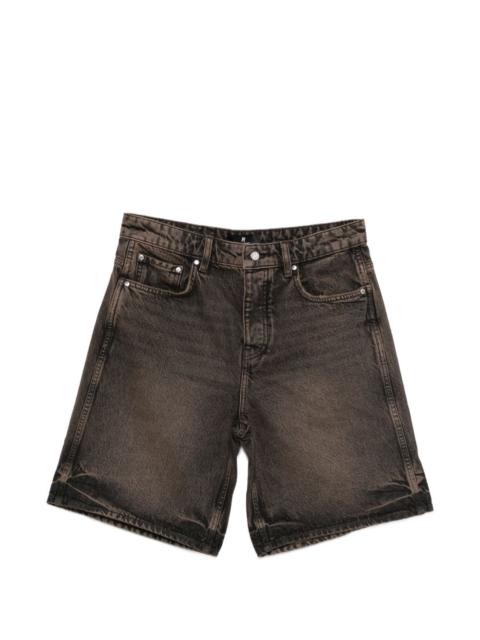 REPRESENT five-pocket denim shorts