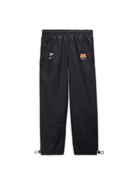 Nike Nike x FC Barcelona x Patta Logo Pants 'Black' FQ4278-010