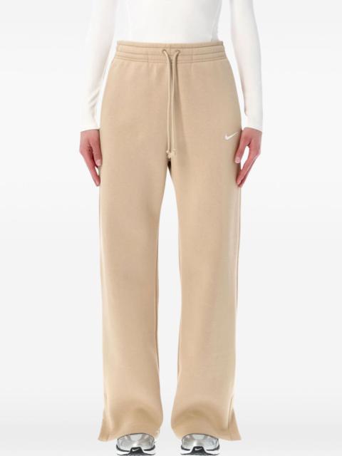 Nike drawstring-fastening track pants