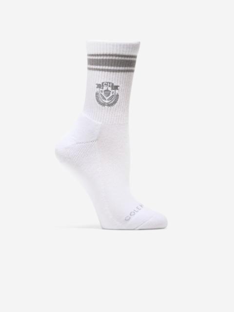 COLE HAAN Women's Embroidery Quarter Socks