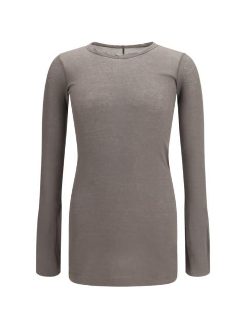 Rick Owens ribbed long-sleeve T-shirt