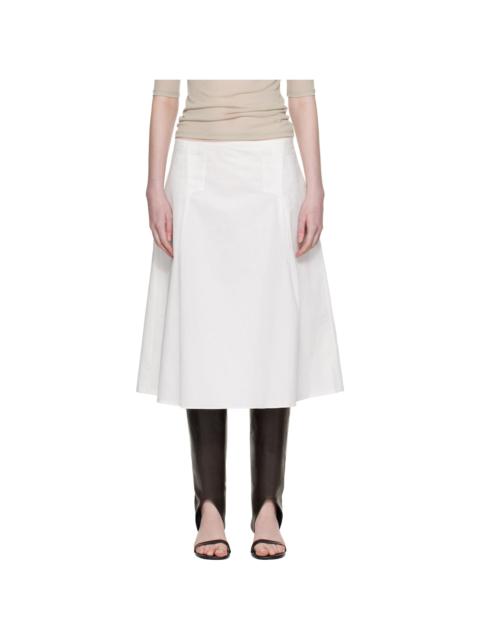paloma wool White Dimi Midi Skirt