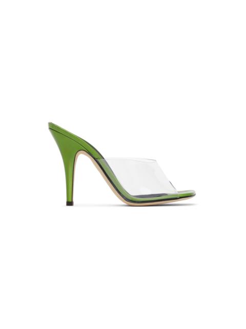 Giuseppe Zanotti Green Curvy 105mm Heeled Sandals