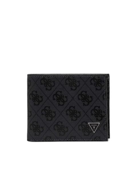 GUESS USA Milano logo-print bifold wallet