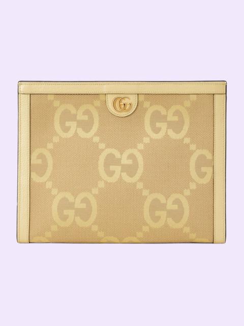 GUCCI Ophidia jumbo GG pouch