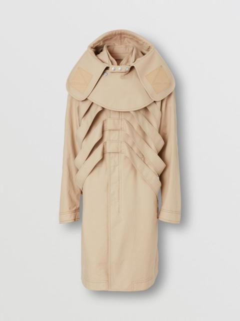 Burberry Detachable Hood Sleeveless Cotton Parka