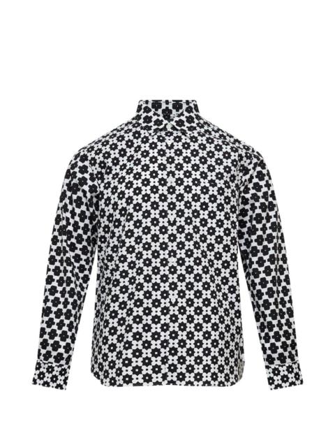 Comme des Garçons Homme Plus printed long-sleeve shirt
