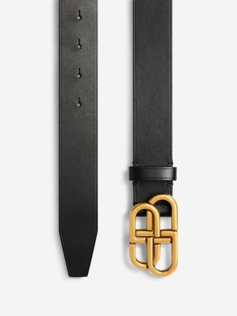 BALENCIAGA BB WIDE BELT