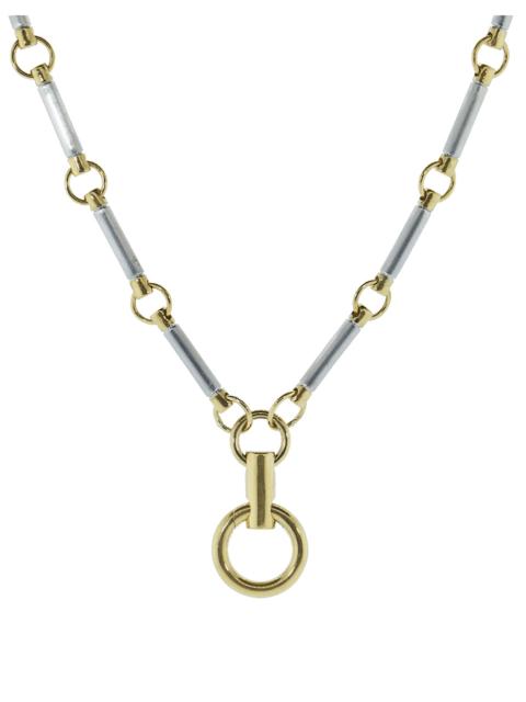 FOUNDRAE White and Yellow Gold Element Clock Weight Chain