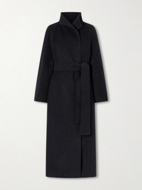 KHAITE Romare Belted Wool Long Coat