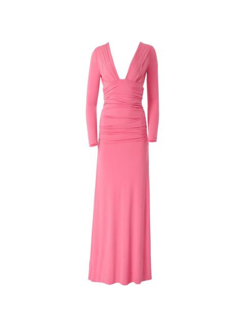CAROLINA HERRERA ruched gown