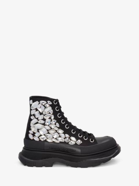 Alexander McQueen Women's Tread Slick Boot in Black