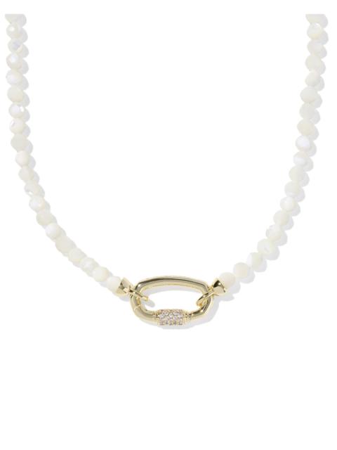 KENDRA SCOTT Emery Gold Beaded Strand Necklace