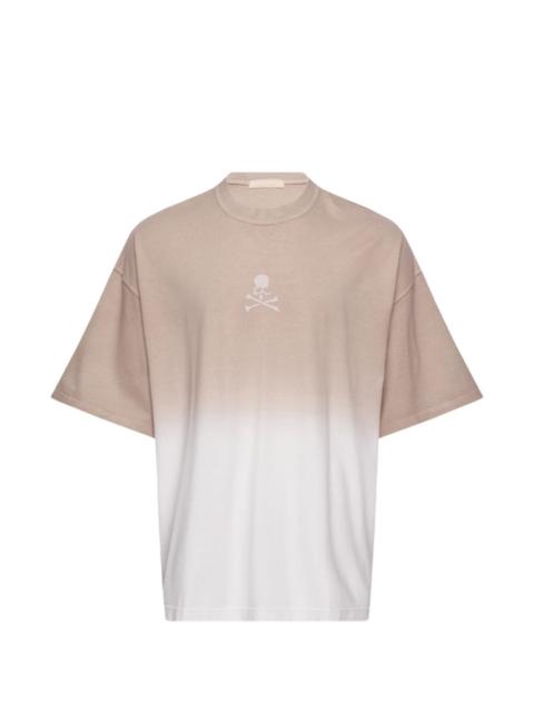 MASTERMIND WORLD MW Faded skull-motif T-shirt
