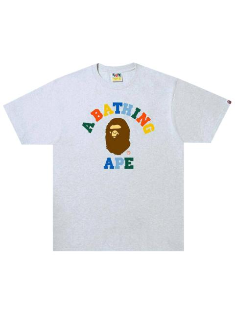 BAPE College Tee 'Grey'