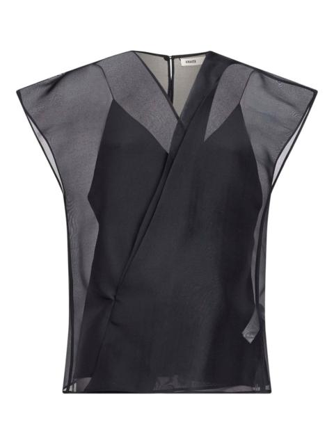 short-sleeves blouse