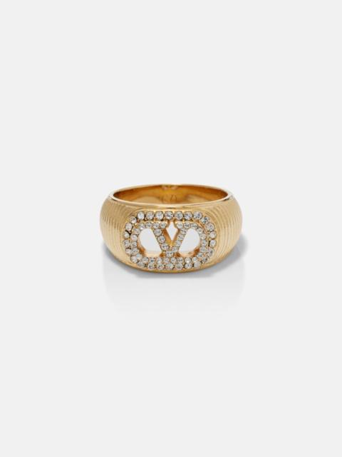 Valentino VLogo Swarovski®-embellished ring