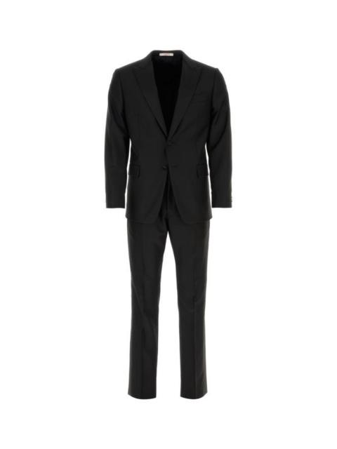 Valentino Black wool suit