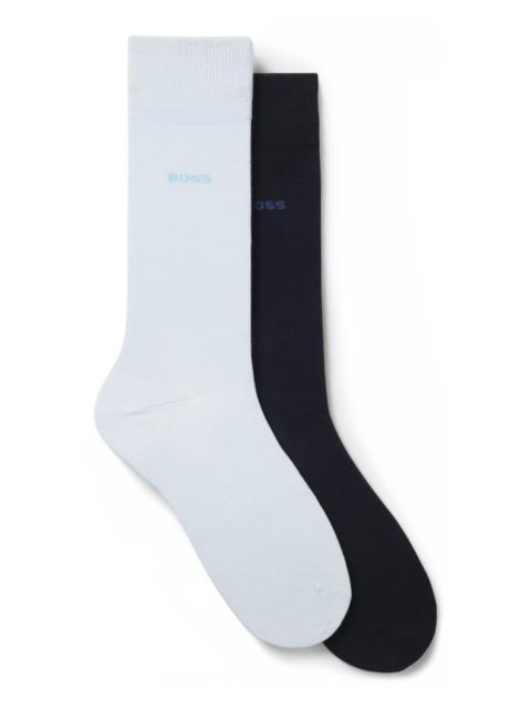BOSS TWO-PACK OF SOCKS IN A REGULAR LENGTH