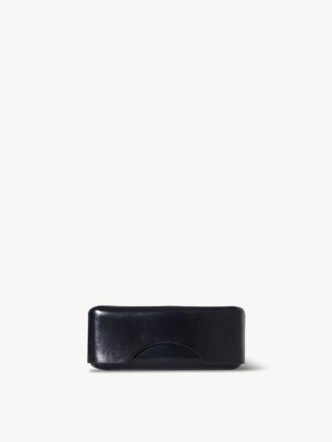 The Row Sunglasses Case in Leather