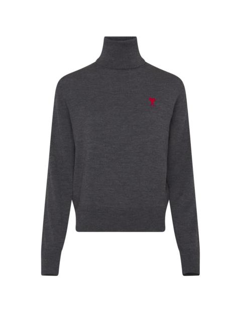 AMI Paris Ami De Coeur turtleneck sweater