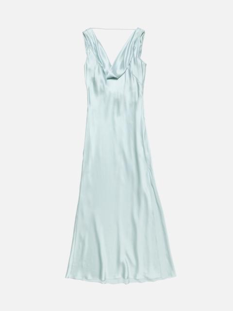 Acne Studios Silk tunic dress - Light blue