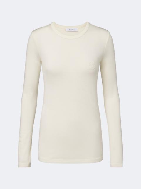 Max Mara Virgin wool jersey top