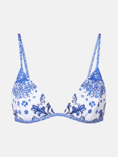 BANANHOT Gala printed bikini top