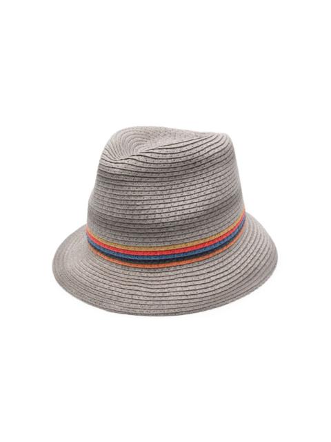 Paul Smith Artist Stripe Trilby hat