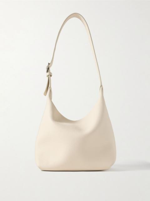The Row Isa textured-leather shoulder bag Ivory