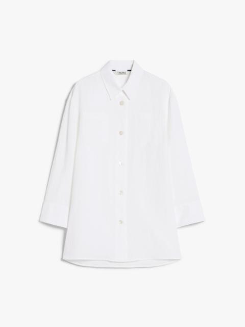 'S Max Mara DARIA Linen canvas shirt