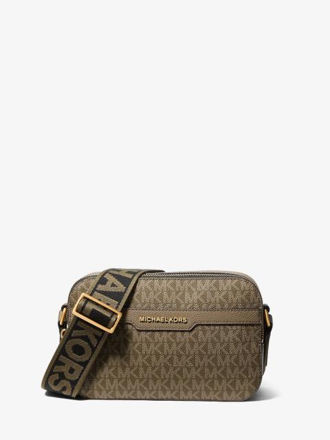 MICHAEL KORS Hudson Signature Logo Camera Crossbody Bag