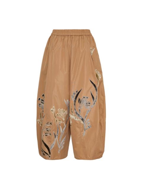 BIYAN Taffeta 3/4 Length Cocoon Pant