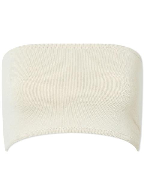 Sportmax Sportmax Nazario Cropped Knitted Tube Top
