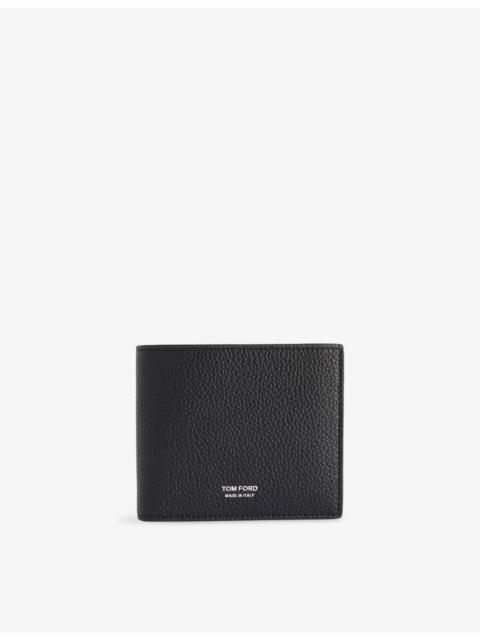TOM FORD Logo Bifold Leather Wallet