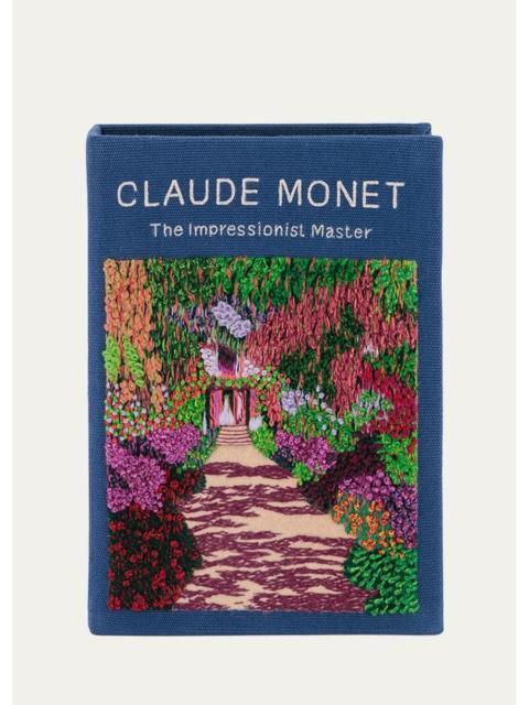 Olympia Le-Tan Museum Claude Monet Book Clutch Bag