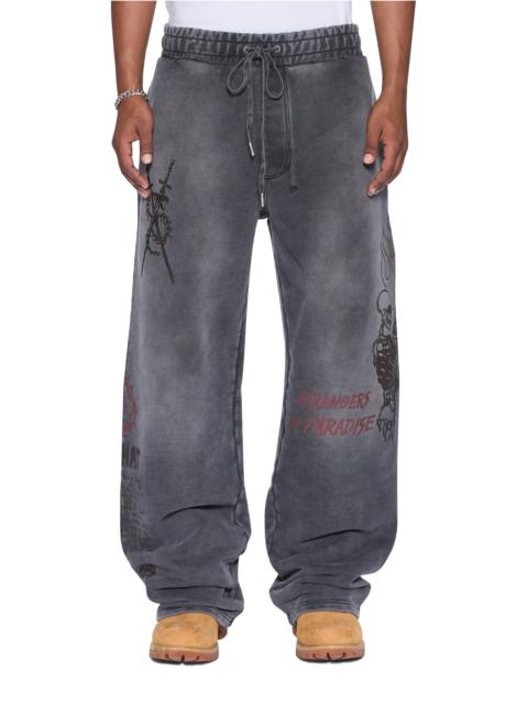 Ksubi SKOOL TUNNEL TRAK PANT CHARCOAL FADE