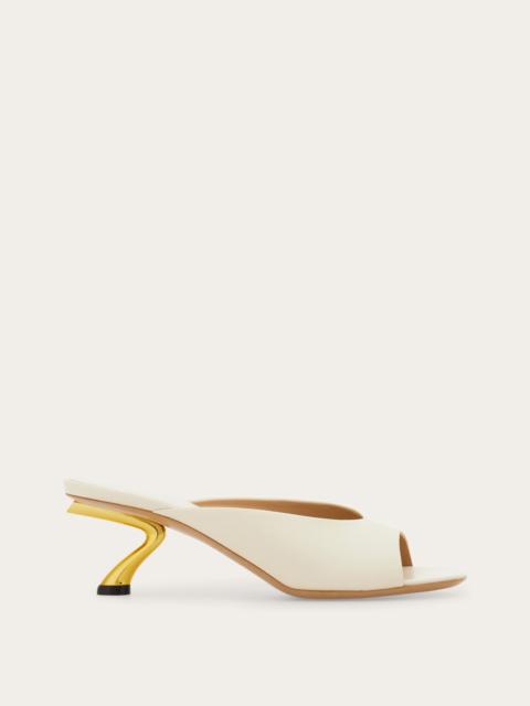 FERRAGAMO S-shaped heel slide