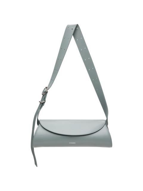 Jil Sander Gray Cannolo Small Bag