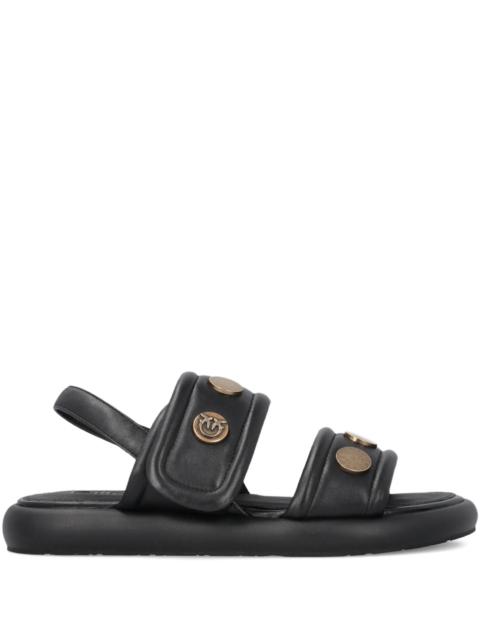 PINKO Pinko Studded Leather Sandals
