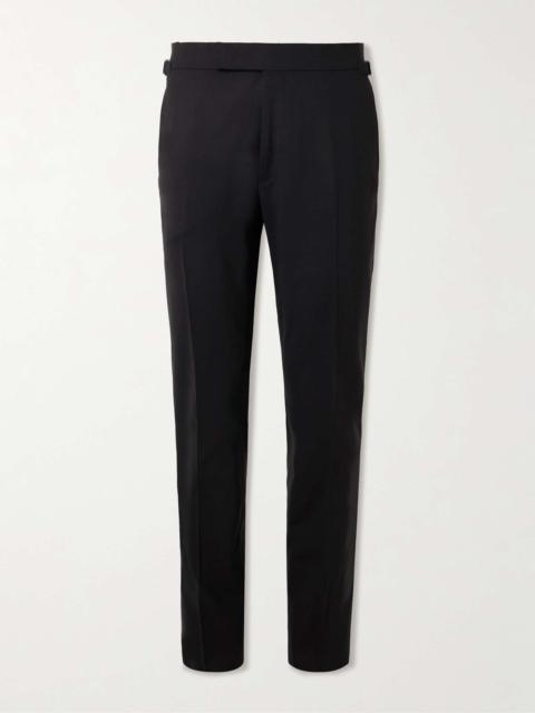 Shelton Slim-Fit Wool-Blend Trousers