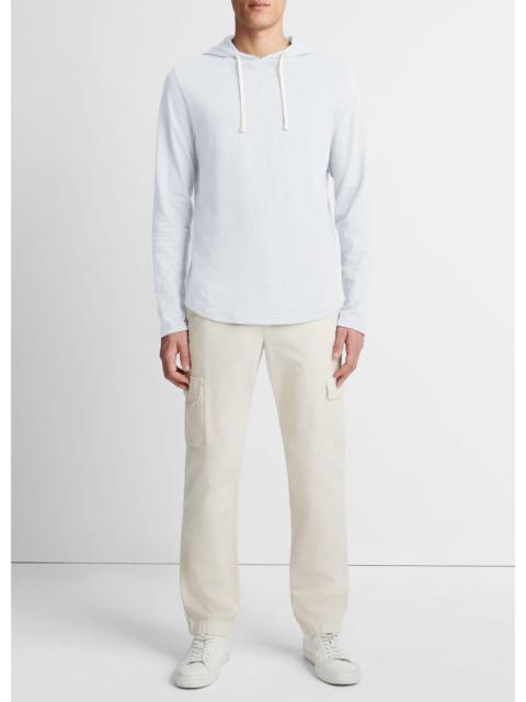 Vince Textured Cotton Hoodie