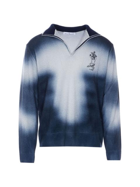 Vivienne Westwood embroidered V-neck sweater