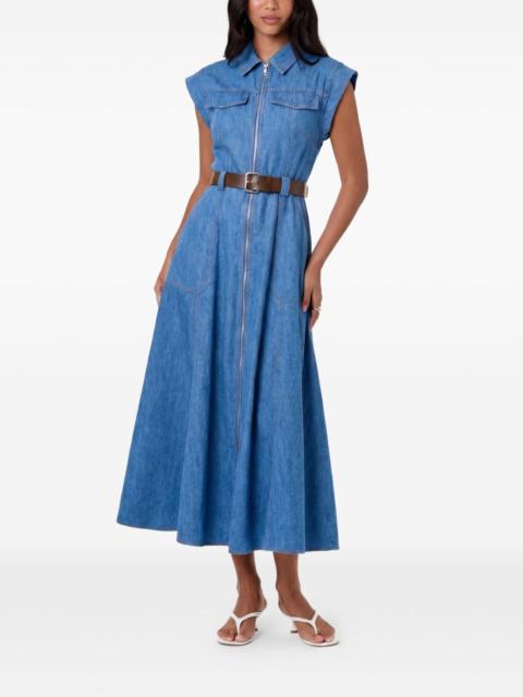 NICHOLAS Trisha belted midi dress
