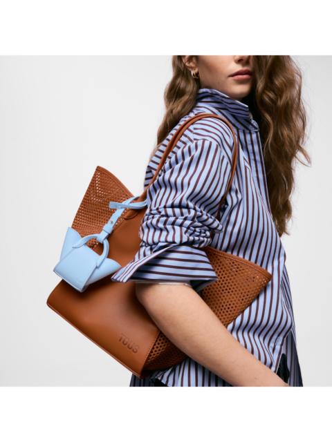 TOUS Medium camel-colored Tote bag TOUS Tulip Cutout