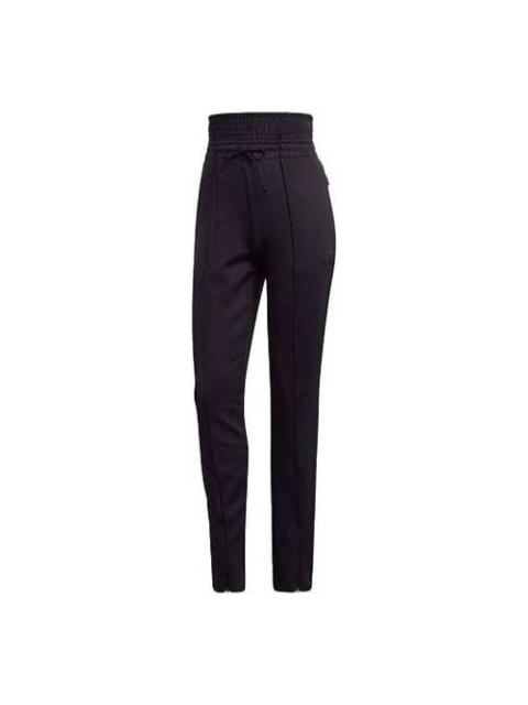 adidas (WMNS) adidas High-Waisted Slim Pants 'Black' FP7971