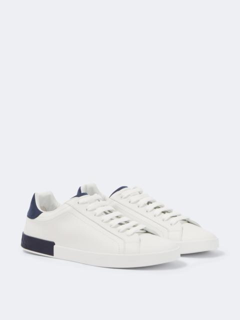 Dolce & Gabbana Logo leather sneakers