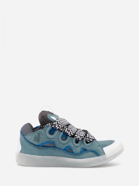 Lanvin LEATHER CURB SNEAKERS