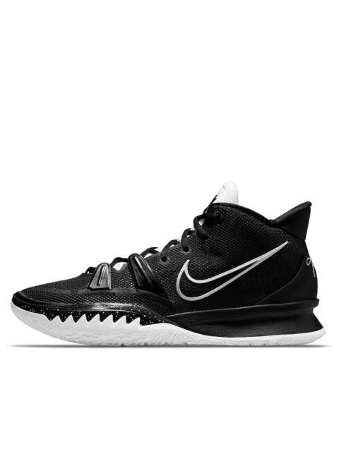 Nike 니키 Kyrie 7 TB 검정 백색 Swoosh